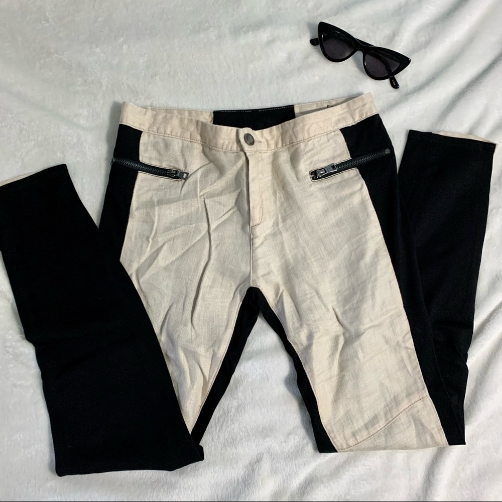 Blank NYC Leggings and Linen